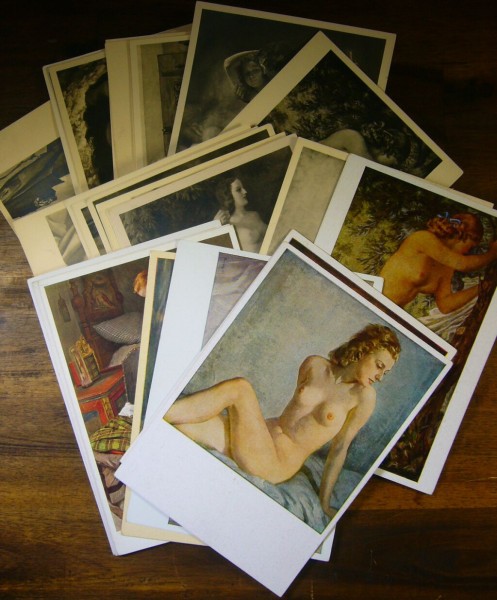 EROTIC Haus der deutschen Kunst 28 Karten mit wuderschönen weiblichen Akten, (20 Photokarten und 8 f