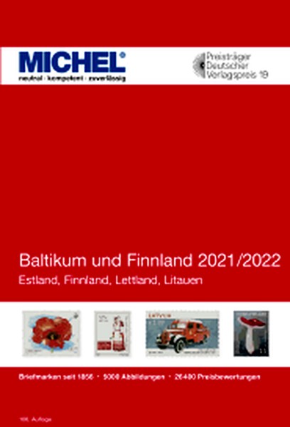 Michel Europa Katalog - Band 11 Baltikum und Finnland 2021/2022 - Neu! (Ladenpreis 52,00)