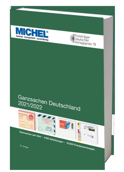 Michel Deutschland Ganzsachen 2021/2022 - 960 Seiten! nagelneu! (Verlagspreis)