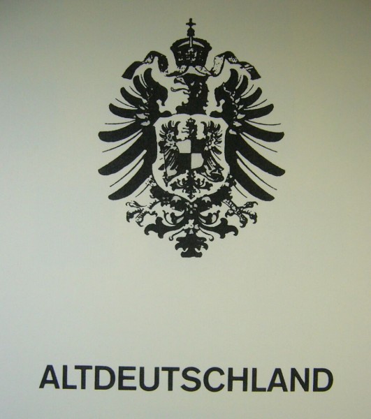 Altdeutschland, gest. Sammlung im Lindnerringbinder (Vordruck+Blanko) mit Baden kpl., Bergedorf kpl.